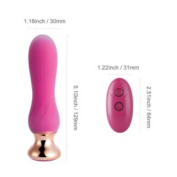 Pink holic - Plug anal vibrant télécommandé incurvé - Rose  - Honey Play box - Anal