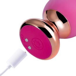 Pink holic - Plug anal vibrant télécommandé incurvé - Rose Pink holic - Plug anal vibrant télécommandé incurvé - Rose