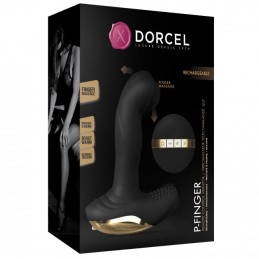 Vibromasseur Dorcel P-Finger - Noir et Or Taille unique