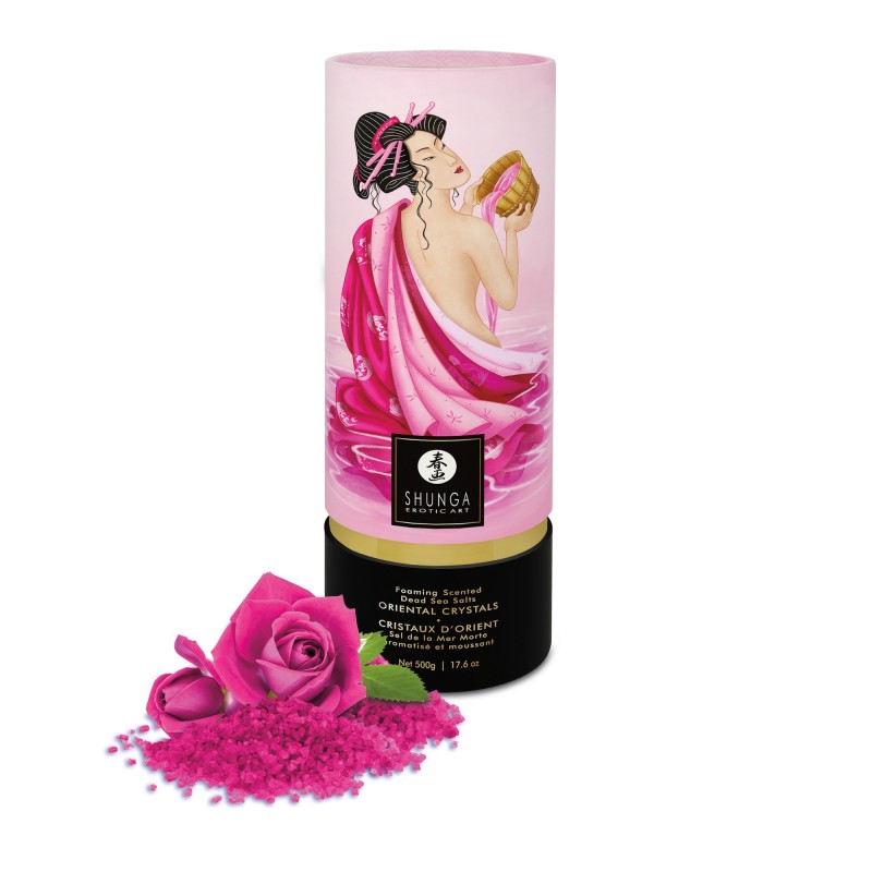 Sel de bain moussant - Cristaux d'orient - Aphrodisia rose Taille unique - Shunga - Cosmétiques