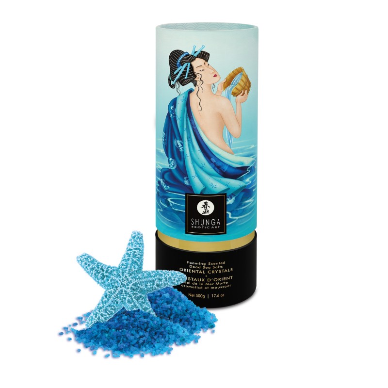 Sel de bain moussant - Cristaux d'orient - Ocean de Tentations Taille unique - Shunga - Cosmétiques Sel de bain moussant - Cristaux d'orient - Ocean de Tentations Taille unique - Shunga - Cosmétiques