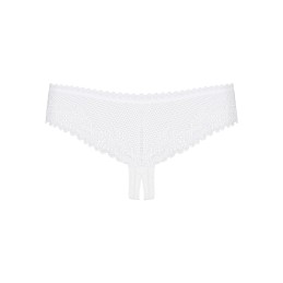 Alabastra String ouvert - Blanc S/M