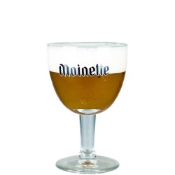 Verre à bière Moinette calice 33 cl avec pied large pour dégustation optimale