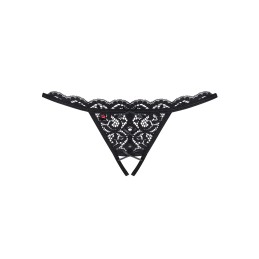 String ouvert - Noir S/M