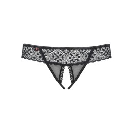 Shibu String ouvert - Noir L/XL