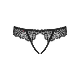 Contica Tanga ouvert - Noir S/M Contica Tanga ouvert - Noir S/M