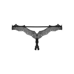 Bravelle String ouvert - Noir L/XL