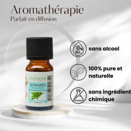 Photo de l'huile essentielle de romarin 10 ml – idéale pour aromathérapie, naturelle et conditionnée en France Photo de l'huile essentielle de romarin 10 ml – idéale pour aromathérapie, naturelle et conditionnée en France