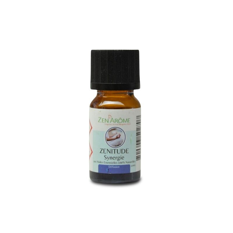 Huile essentielle synergie Zenitude 10 ml – Mélange d'huiles essentielles apaisantes à diffuser, fabriqué en France Huile essentielle synergie Zenitude 10 ml – Mélange d'huiles essentielles apaisantes à diffuser, fabriqué en France