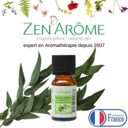 Flacon d'huile essentielle eucalyptus globulus 100% naturelle, aromathérapie, flacon de 10ml Flacon d'huile essentielle eucalyptus globulus 100% naturelle, aromathérapie, flacon de 10ml