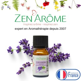 flacon d'huile essentielle lavandin grosso 100% naturelle pour aromathérapie flacon d'huile essentielle lavandin grosso 100% naturelle pour aromathérapie