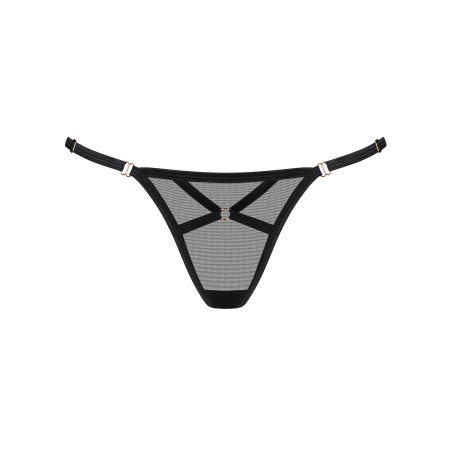 Euridia tanga - Noir XS/S - Obsessive Freedom - Lingerie Femme Euridia tanga - Noir XS/S - Obsessive Freedom - Lingerie Femme