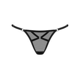 Euridia tanga - Noir M/L - Obsessive Freedom - Lingerie Femme