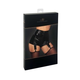 Short porte-jarretelles en vinyle et wetlook S