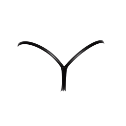 P008 Culotte Powerwetlook avec fermoir doré L P008 Culotte Powerwetlook avec fermoir doré L