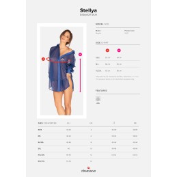 Stellya Babydoll bleue M/L Stellya Babydoll bleue M/L
