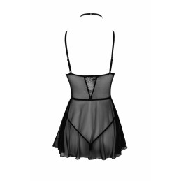 First Kiss 249 babydoll et collier - noire L/XL First Kiss 249 babydoll et collier - noire L/XL