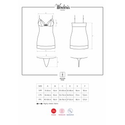Wonderia Nuisette - Noir S/M Wonderia Nuisette - Noir S/M