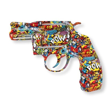 sculpture en résine graffiti pistol objet décoration intérieure style urbain sculpture en résine graffiti pistol objet décoration intérieure style urbain