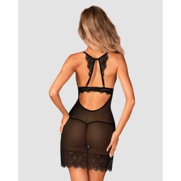 Renelia Nuisette + string - Noir L/XL