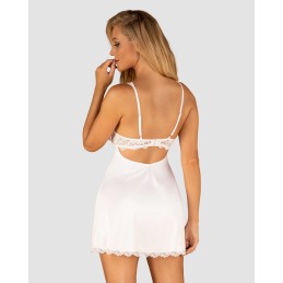 Amor Blanco Nuisette et string - Blanc L/XL Amor Blanco Nuisette et string - Blanc L/XL