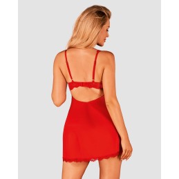 Amor Cherris Nuisette et string - Rouge L/XL Amor Cherris Nuisette et string - Rouge L/XL