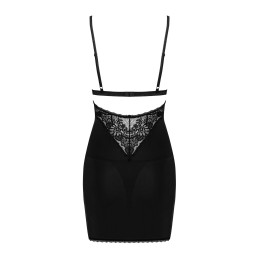 Maderris nuisette et String - Noire M/L