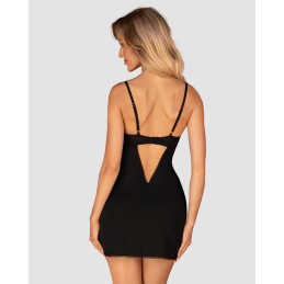 Rosenty nuisette et string - Noire XS/S