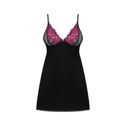Rosenty nuisette et string - Noire M/L