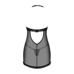 Medilla nuisette et string - Noire XL/XXL