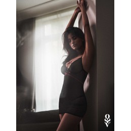 Novenes nuisette et string - Noir XS/S
