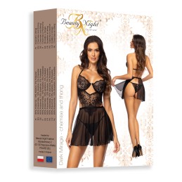 Dark Mirage nuisette - noire S/M Dark Mirage nuisette - noire S/M