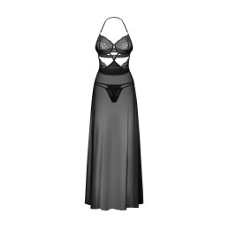 Iliosa nuisette et string - Noirs L/XL