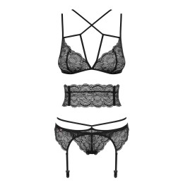 Frivolla Ensemble 4 pcs - Noir L/XL