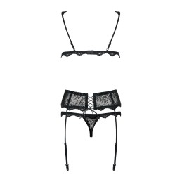 Emperita Ensemble 3 pcs - Noir S/M Emperita Ensemble 3 pcs - Noir S/M