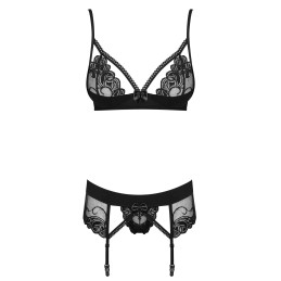 Wonderia Ensemble 3 pcs - Noir S/M Wonderia Ensemble 3 pcs - Noir S/M