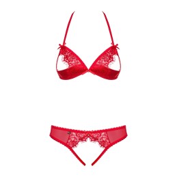 Ensemble ouvert 2 pièces - Rouge L/XL