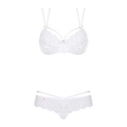 Ensemble 2 pièces - Blanc S/M Ensemble 2 pièces - Blanc S/M