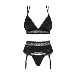 Lolitte Ensemble 3 pcs - Noir L/XL