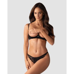 Letica Ensemble ouvert 2 pcs  - Noir L/XL Letica Ensemble ouvert 2 pcs  - Noir L/XL