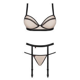 Nudelia Ensemble 3 pcs - Nude S/M Nudelia Ensemble 3 pcs - Nude S/M