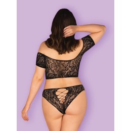 Inessita Ensemble 2 pcs - Noir XL/XXL