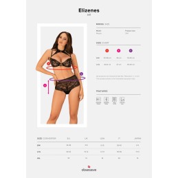 Elizenes Ensemble 2 pcs - Noir L/XL