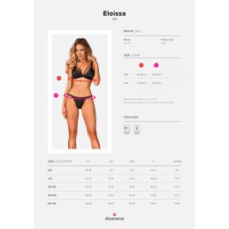 Eloissa Ensemble 2 pcs - Noir L/XL