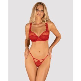 Lonesia Ensemble 2 pcs - Rouge L/XL Lonesia Ensemble 2 pcs - Rouge L/XL