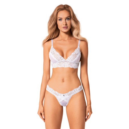 Heavenlly ensemble - Blanc M/L - Obsessive - Lingerie Femme