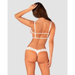 Heavenlly ensemble ouvert - Blanc XL/XXL