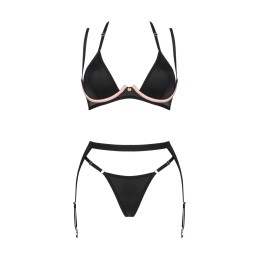 Selinne ensemble 3 piéces - Noir XS/S Selinne ensemble 3 piéces - Noir XS/S