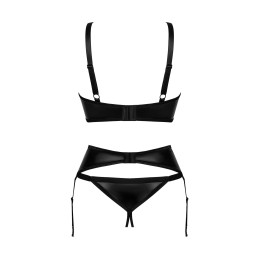 Armares ensemble 3 piéces ouvert - Noir XS/S