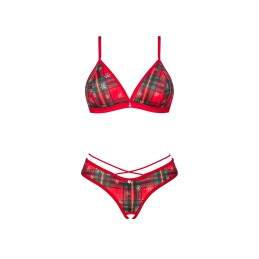 Ms Merrilo ensemble 2 piéces - Rouge M/L